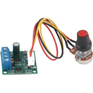 Motor Speed Controller Adjustable Volt DC 1.8V to 15V Low Voltage Regulator 2A Mini PWM Control Module - DC 12V