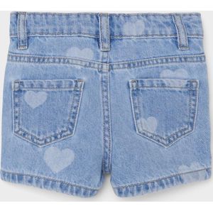 Name it short meisjes - blauw - NMFrose - maat 92