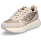 Sun68, Dames, Schoenen, Beige, Maat: 36 EU Leer,