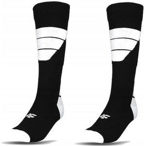 4F Thermolite Skibroek Skisokken - Maat 39-42 - Zwart/Wit