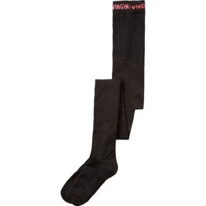Vingino-Girls Tights Vloortje- Silver Metallic-Black