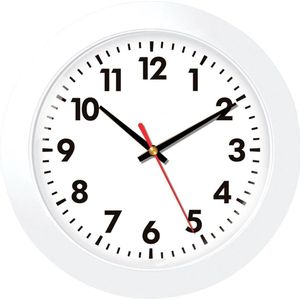 Wandklok - Zwart - Hout - Modern Design