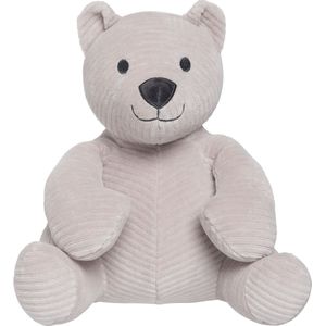 Baby's Only Knuffelbeer Sense - Teddybeer - Knuffeldier - Baby knuffel - Kiezelgrijs - 25x25 cm - Baby cadeau