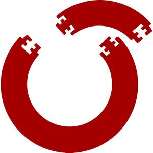 Inovra ® Surround, 4-delige surround dartborden voor onderweg, eenvoudig in te pakken en mee te nemen, Travel Dartboard Catchring