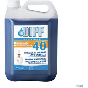 Dipp 40 Spoelglansmiddel Vaatwas 10L