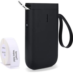 Draadloze Bluetooth Etiketteerder - Draagbaar en Schattig - Zelfklevende Labelprinter zonder Inkt met Verschillende Lettertypen