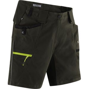 Korte werkbroek | Slim-fit | Merk: Terrax Workwear | Model: 20551-4648 | Kleur: Zwart