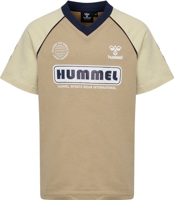 Hummel T-Shirt - hmlRolf - Korenstengel m. Logoprint - Hummel - 6 jaar (116) - T-Shirts