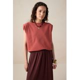 Sissy-Boy - Mouwloze Sweater - Rood