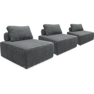 sweeek - Fauteuil, lao, set van 3