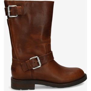 Shabbies Amsterdam Laars Alyd Mia Cognac - Maat 38 - Dames Laarzen