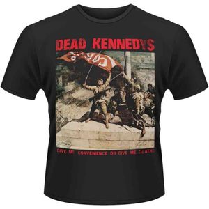 Dead Kennedys Heren Tshirt -S- Convenience Or Death Zwart