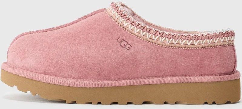 UGG - Tasman II - Pantoffel - Pink Dawn - Suède - 17 mm Schapenwol