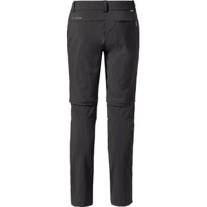 Vaude Women's Farley Stretch ZO Pants II - Outdoorbroek - Dames - Zwart - Afritsbaar - Maat 44