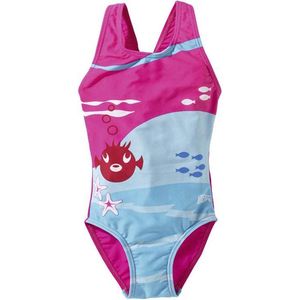 Beco Badpak Uv-werend Meisjes Roze/blauw Maat 116