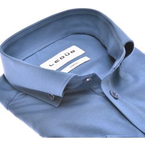 Ledûb modern fit streep blauw ML7