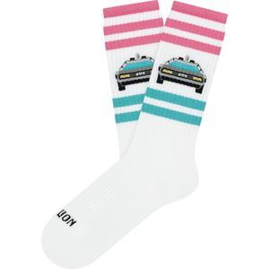 Jimmy Lion Athletic Delorean White maat 36-40