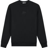 Malelions - Striped Signature Sweater - Zwart - Sweater