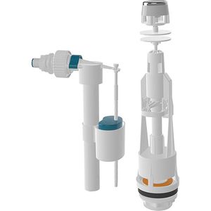 Aloni Universeel Toilet Reservoir Binnenwerk 3/6l Zij Aansluiting