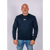 Sweatshirt met labeldetail