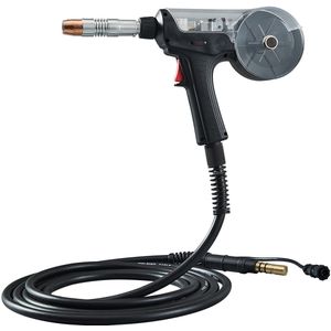 200 A Spoelpistool met 20 Voet Kabel, Compatibel met Hobart Ironman 240 Mig Lassers, Geschikt voor 0,030“ En 0,035” Fluxkern/Massieve/Aluminium Lasdraden
