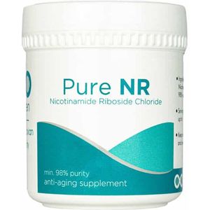 NICOTINAMIDE RIBOSIDE (NR) Hansen - 100 gram pure poeder +98% zuiverheid incl. maatlepel - Goed voor 200 doseringen van 500mg - Onafhankelijk getest - Gemaakt in Europa
