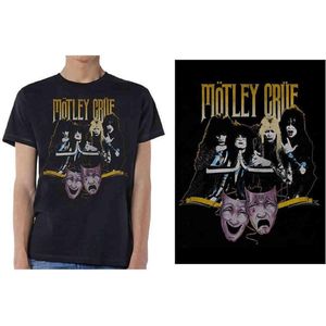 Motley Crue - Theatre Vintage Heren T-shirt - XXL - Zwart