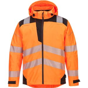 Portwest PW3 Hi-Vis Extreme - Regenjack - Oranje/Zwart
