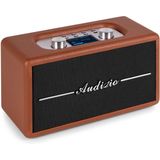 Audizio Tune60 - Bluetooth Speaker - Bruin - 40W - Retro