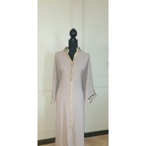 Merkloos ABAYA Kandora Maghreb -abaya-Islamitische Kleding-Producten-Djellaba-Thobe-Abaya-Kandora-Gebedskleding voor vrouwen-Dames-Nieuwe collectie