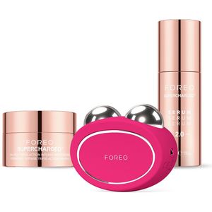 FOREO BEAR 2 Fuchsia Total Facelift Microcurrent-bundel - Anti-aging - Huidverzorgingsset