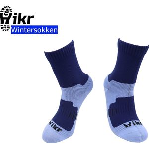 Hikr® Waterdichte Wintersokken - 100% waterdicht - Heren & Dames - Warme sokken - Dikke sokken - Outdoor wandelsokken - Fietssokken - Mountainbike sokken - Hiking & Wandelen