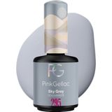 Pink Gellac - 295 Sky Grey - Nagellak - Grijs - Gellak