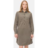 camel active Jurk gemaakt van puur katoen - Maat womenswear-XXS - Grijs - Groen