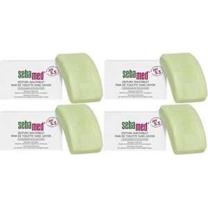 Sebamed Zeepvrij Wastablet - Zeeptabletten - 4 x 150 Gram Voordeelverpakking