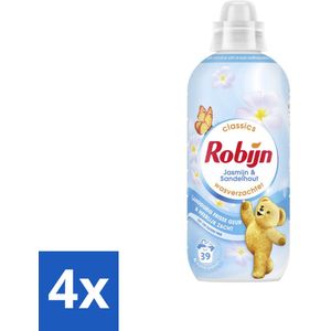 Robijn – Wasverzachter – Jasmijn & Sandelhout – 780 ml - Voordeelverpakking - 4 stuks