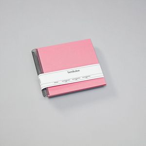 Fotoalbum Semikolon Spiral Economy Album Medium Crème Flamingo