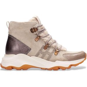 Hispanitas - Nepal - Leren Sneakers - Beige - Casual