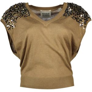 Scotch & Soda - Versierde V-hals Trui