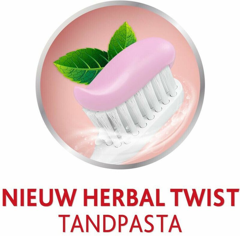 Parodontax Tandpasta Herbal Twist - 3 x 75 ml - Voordeelverpakking