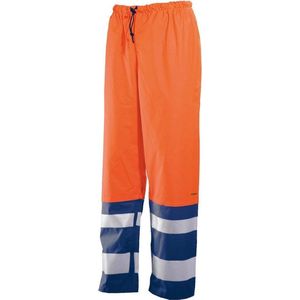 Jobman 2546 Hi-Vis Rain Trousers 65254658 - Oranje/Navy - XL