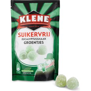 Klene Groentjes - eucalyptussmaak - suikervrij  - 90g