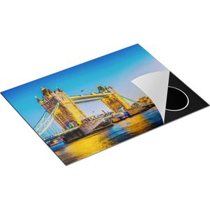 Chefcare Inductie Beschermer Tower Bridge in Londen met Verlichting - 70x55 cm - Afdekplaat Inductie - Kookplaat Beschermer - Inductie Mat