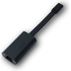 Dell Adapter - USB-C Naar Ethernet - PXE Boot - 1000 Mbps - Zwart