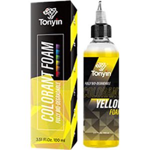 TONYIN | Colorant foam | Kleurstof | schuim | geel | 100ml | auto wassen | carwash | meng het met je favoriete schuim | levendige kleur | TN04H