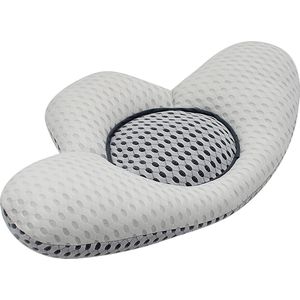 Orthopedisch Lendenkussen - Ergonomisch Bedsteunkussen - Taille Ischias Pijnverlichting - Comfortabele Slaap - Ademende Hoes