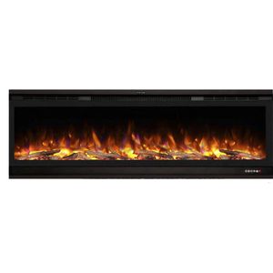 Elektrische sfeerhaard Baveno 190, LED-techniek, met verwarming, Cinewall sfeerhaard, ook voor overdekte buitentoepassingen