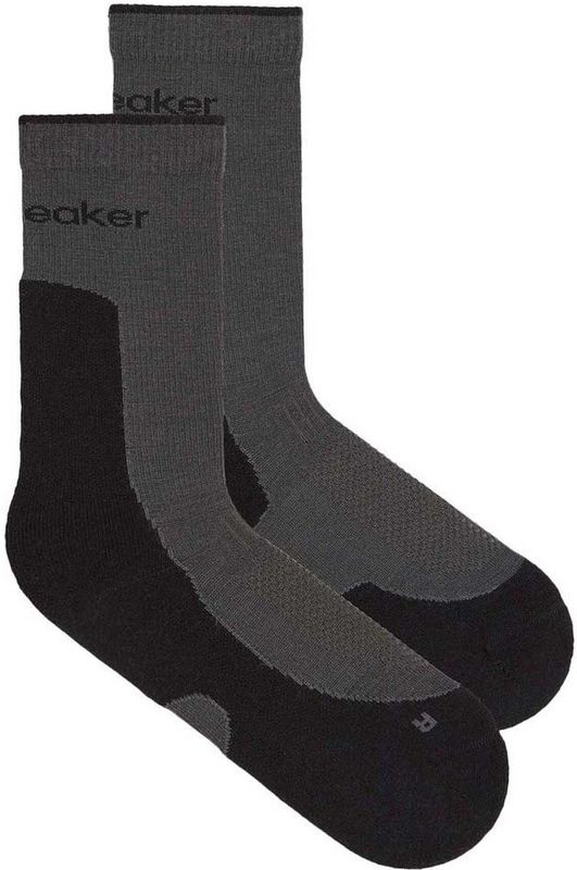 Icebreaker - Hike+ Light Crew - Sokken - Merinowolmix - Anatomisch Ontwerp