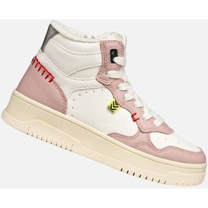 Geox - J LESTRELLA GIRL - Baskets - Rozen - Sportief en Glamoureus