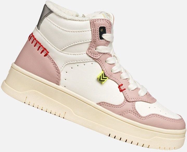 Geox - J LESTRELLA GIRL - Baskets - Rozen - Sportief en Glamoureus